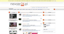 Desktop Screenshot of newser24.pl